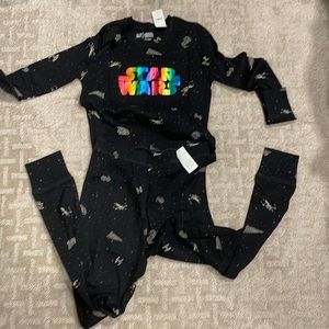 Boys licensed Star Wars Pajamas, organic cotton.